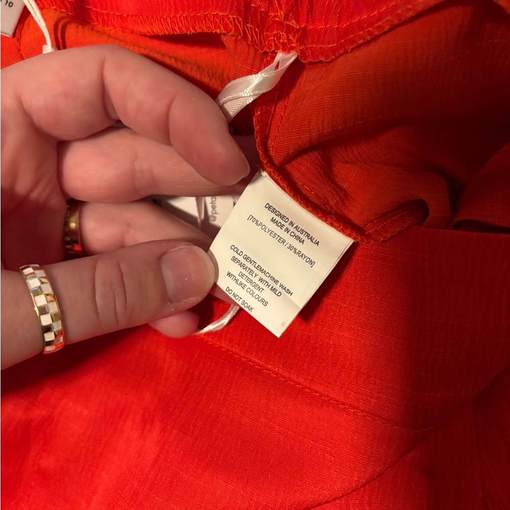 Petal & Pup Satin Wide-Leg Trousers - Picture 6 of 6